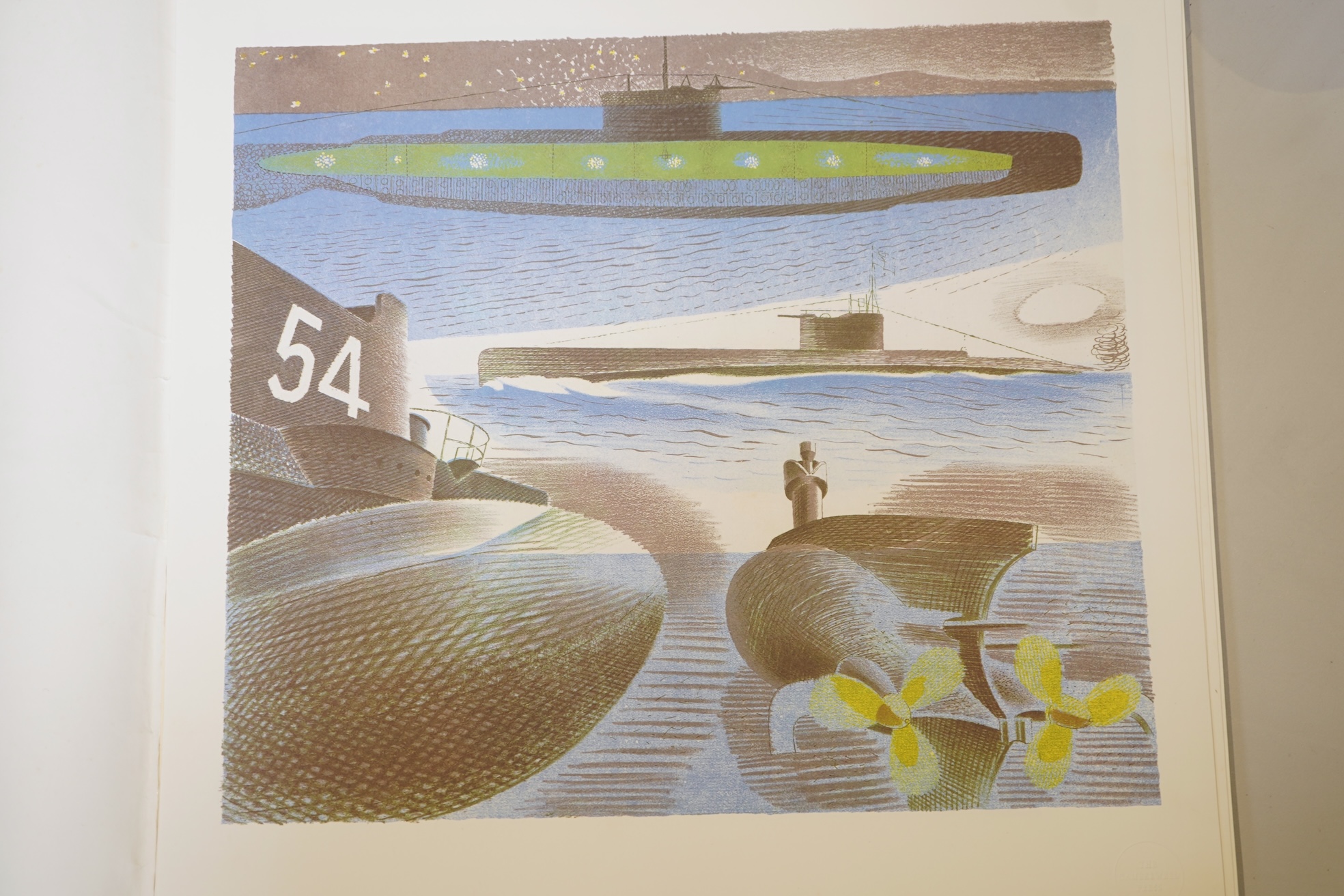 Eric Ravilious, (1903-1942), 'Submarine Dream: The Lithographs'